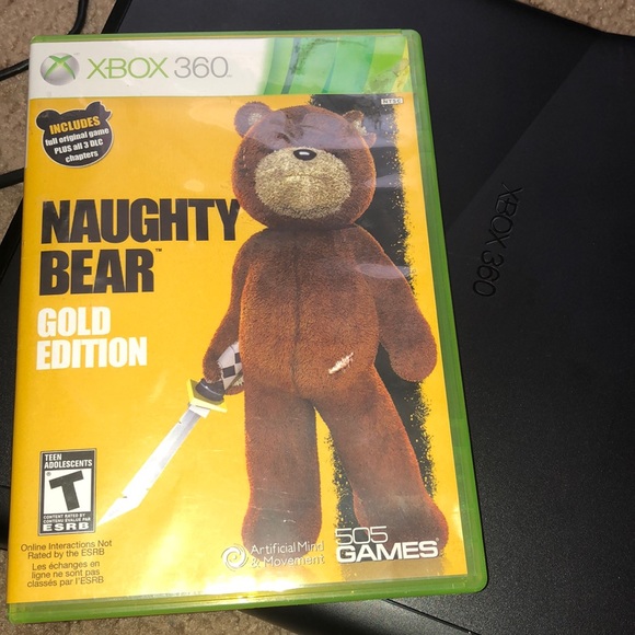 Naughty bear gold edition xbox 360 Clearance